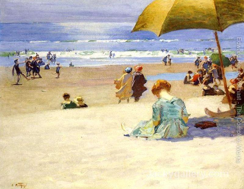 Hourtide by Edward Henry Potthast paintings reproduction